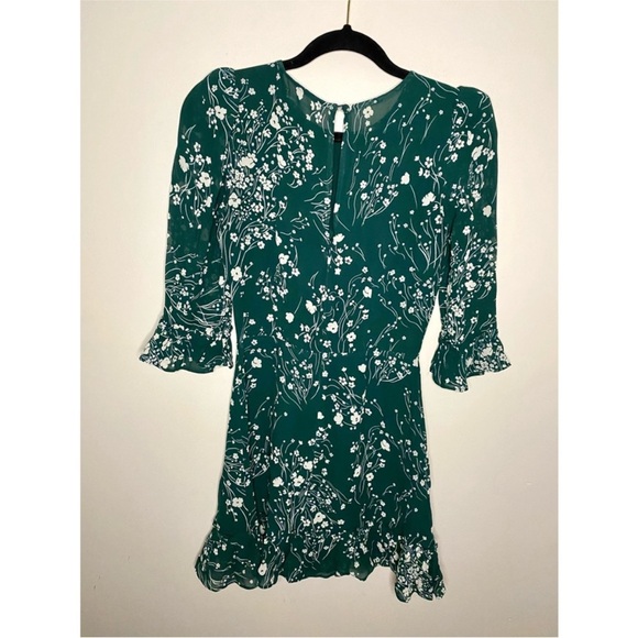 LIKE NEW Reformation Doutzen Dress Lake SIZE 2 - Picture 4 of 5